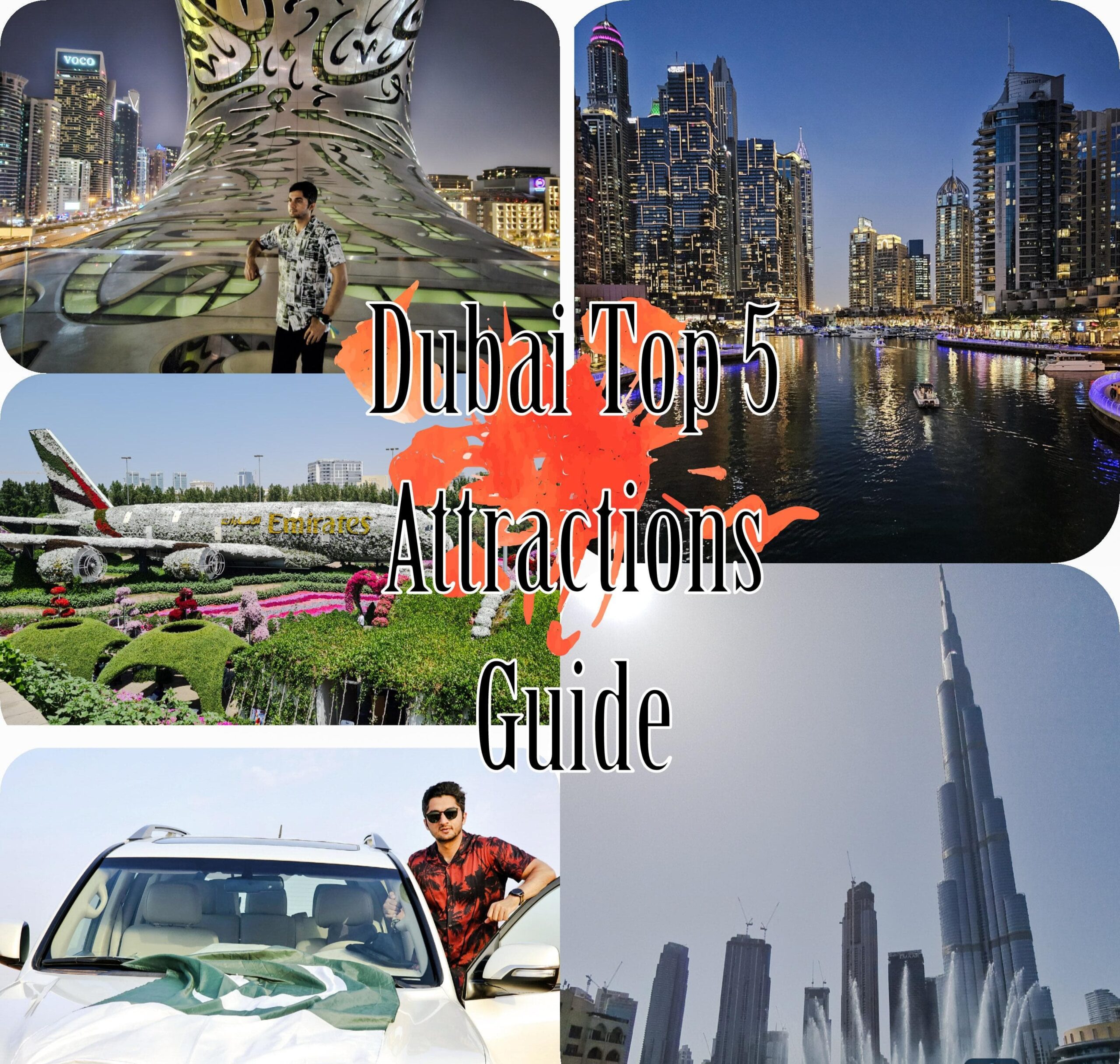 Top 5 Attractions of Dubai & their guide