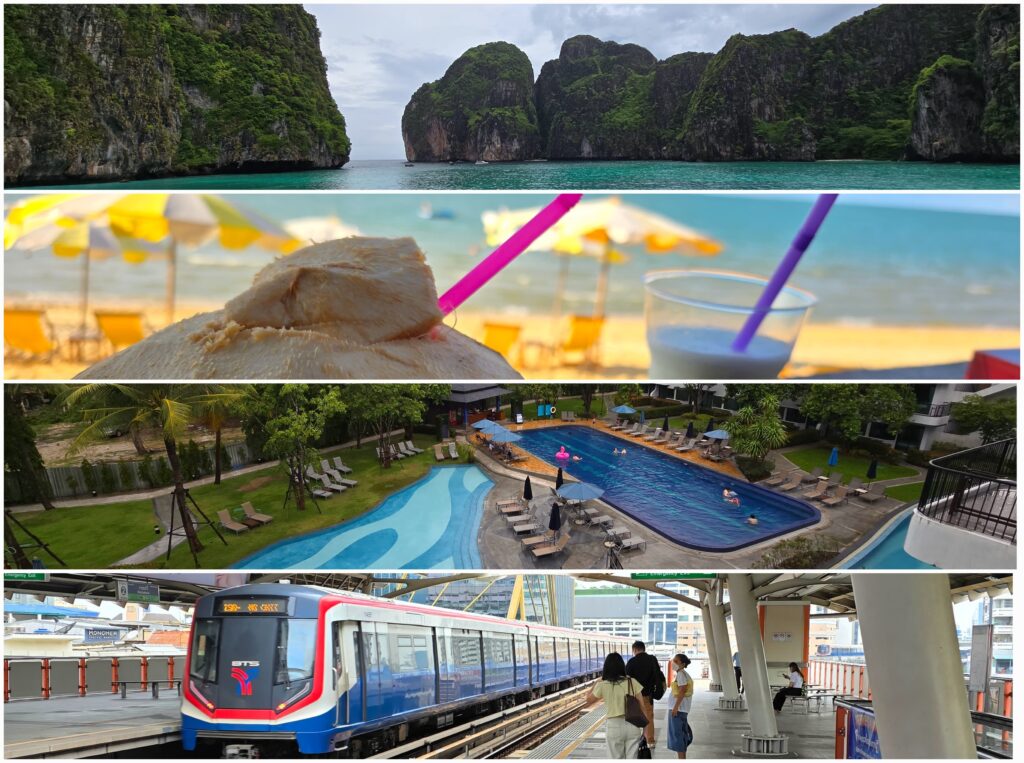 Day Trips, Food, Hotel accommodations and transportation costs of living in Thailand