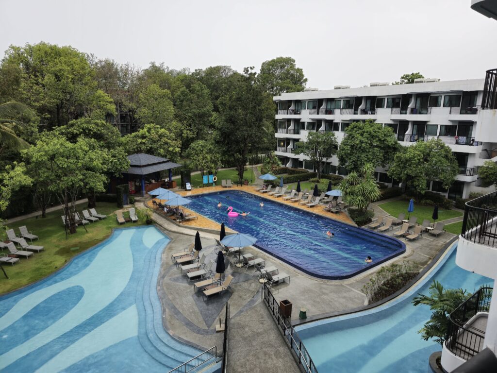 view of swimming pools of a resort in Krabi