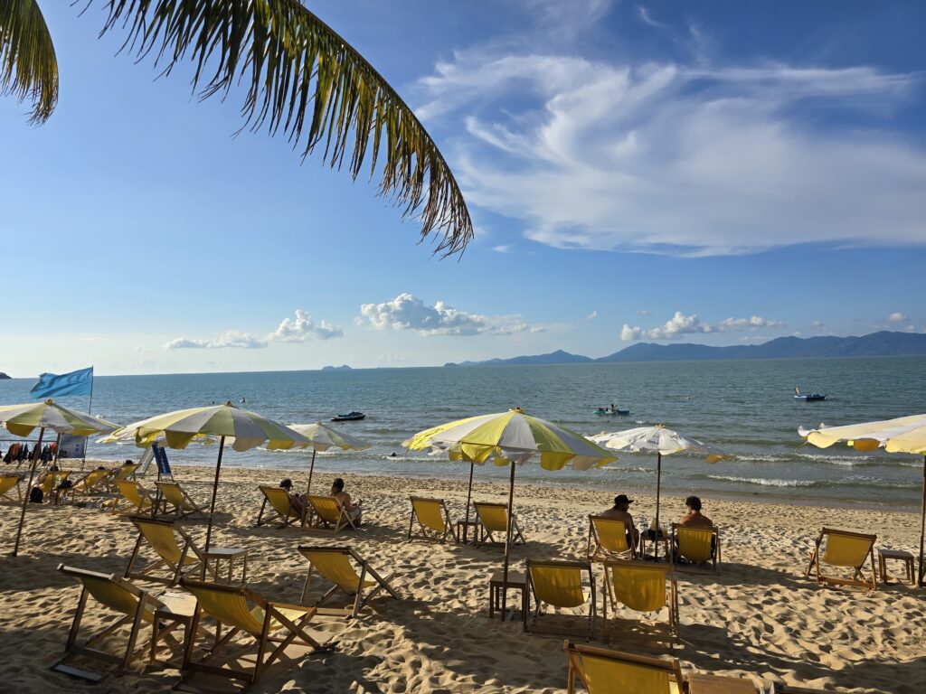 Lipa Noi beach known for its more calm and relaxed ambience. 