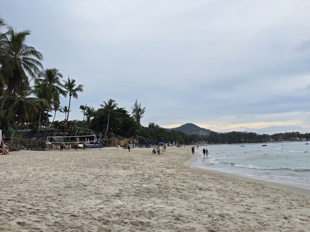 bustling but beautiful Chaweng Beach in Koh Samui