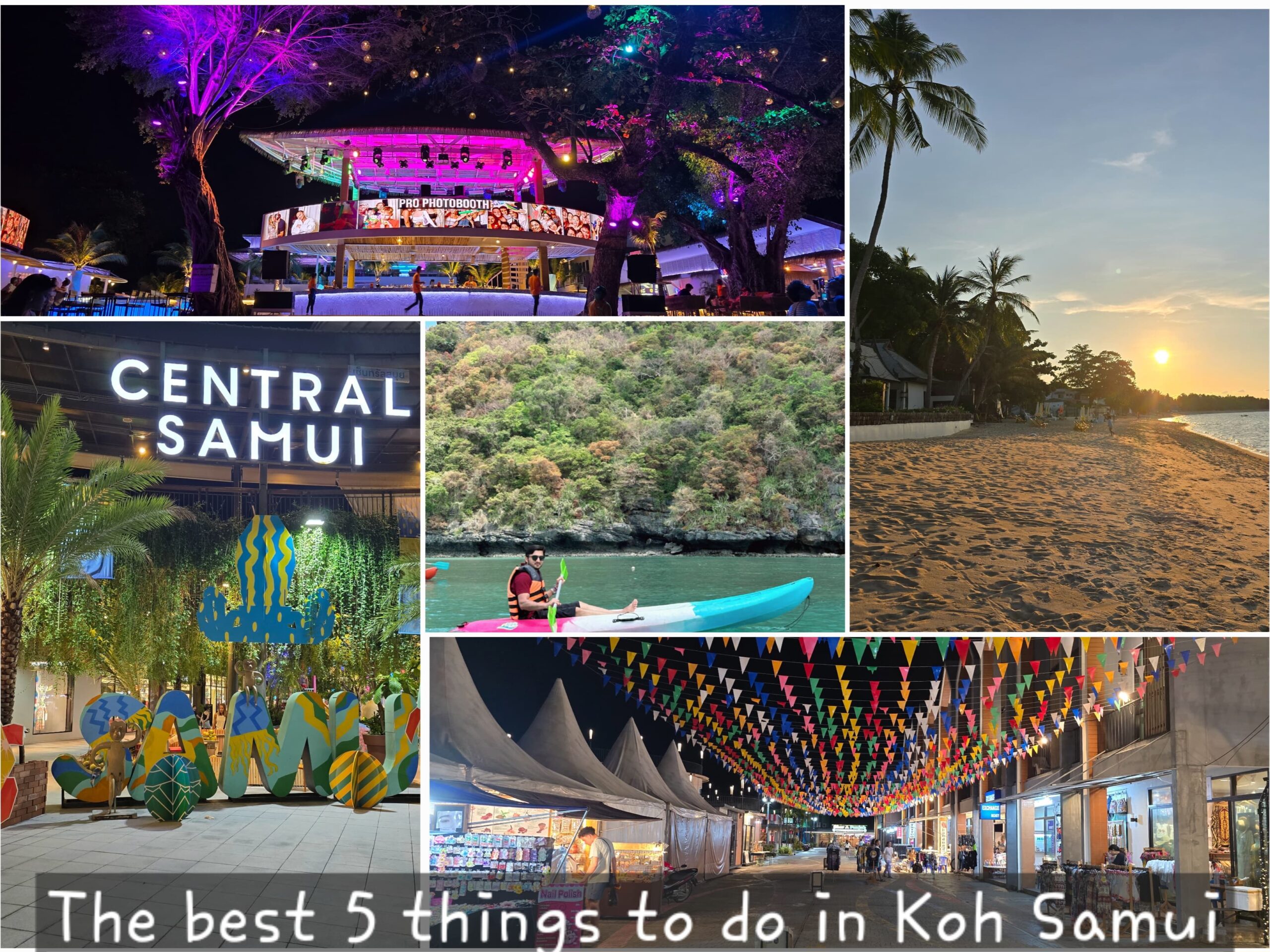 blog about the best 5 activities to do in Koh Samui