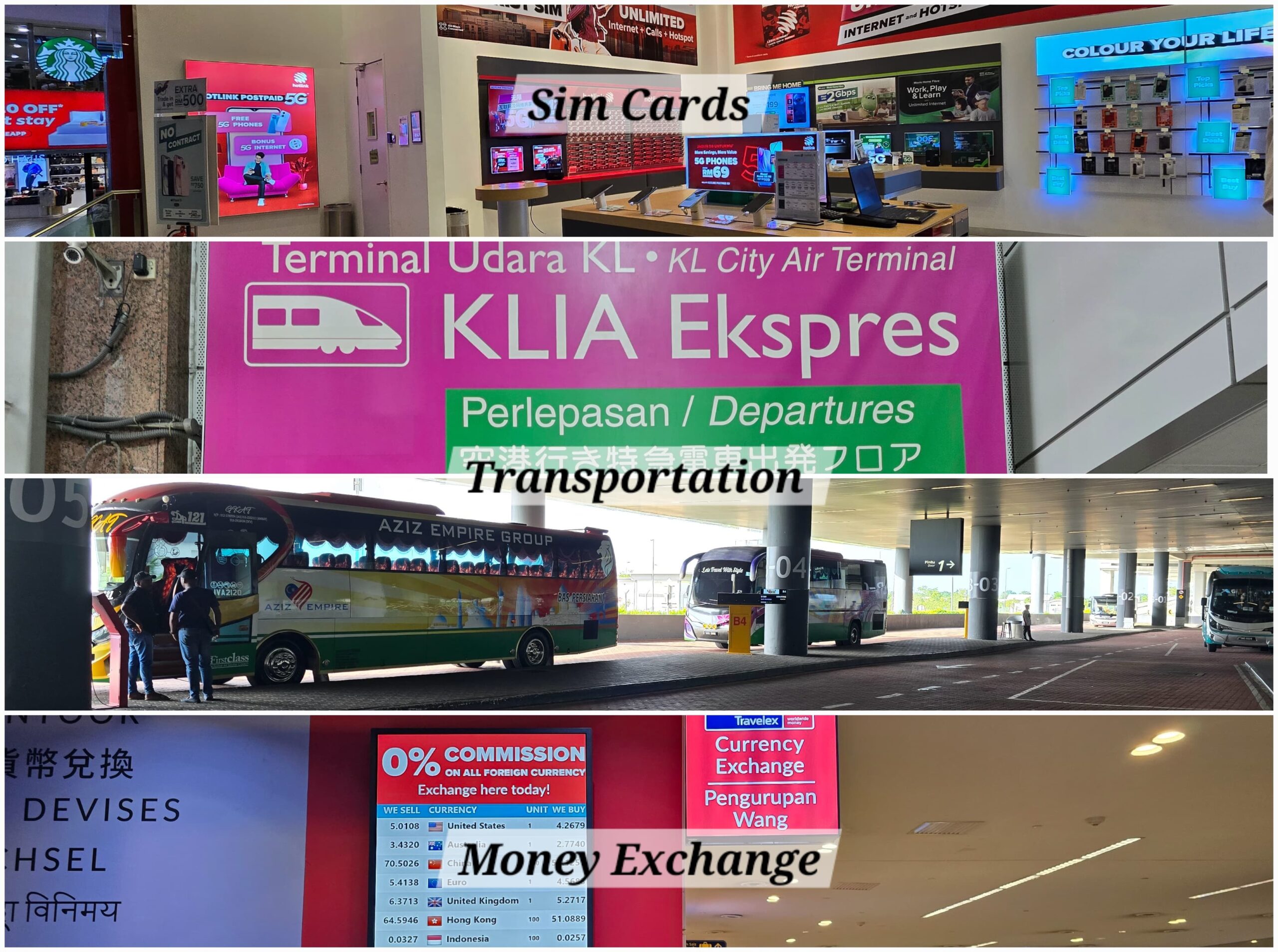 airport guide about Kuala Lumpur Airport terminal 2